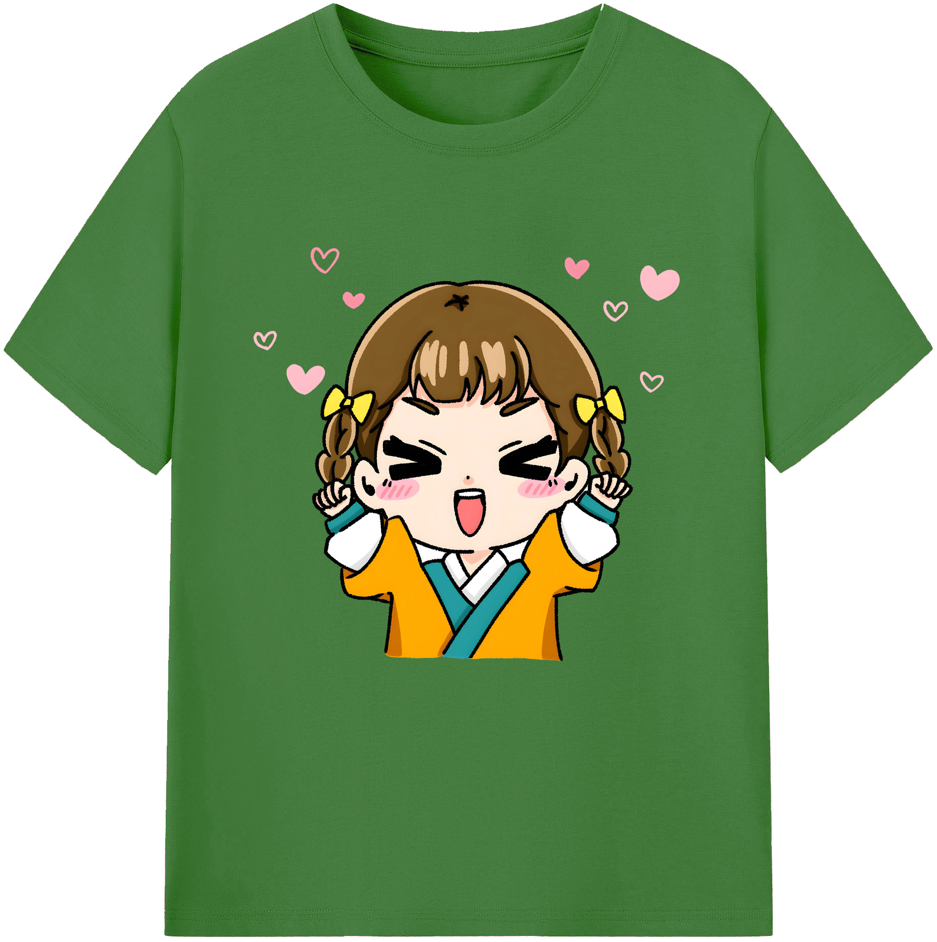 （画像用） 薬屋のひとりごと The Apothecary Diaries レディースカジュアルプリントTシャツ（綿100％）